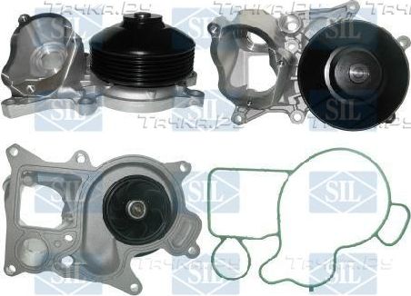 Помпа (водяной насос) Saleri/SIL для BMW 5 VI (F10/F11/F07) 2010-2017. Артикул PA1579