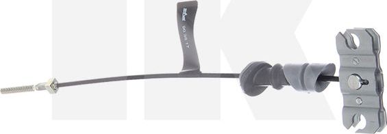 Трос ручника (тросик ручного тормоза) NK задний для Kia Sportage II 2004-2005. Артикул 903517