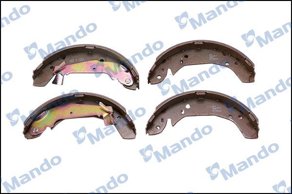 Тормозные колодки Mando задние для Hyundai Sonata IV (EF) 1998-2004. Артикул MLH09