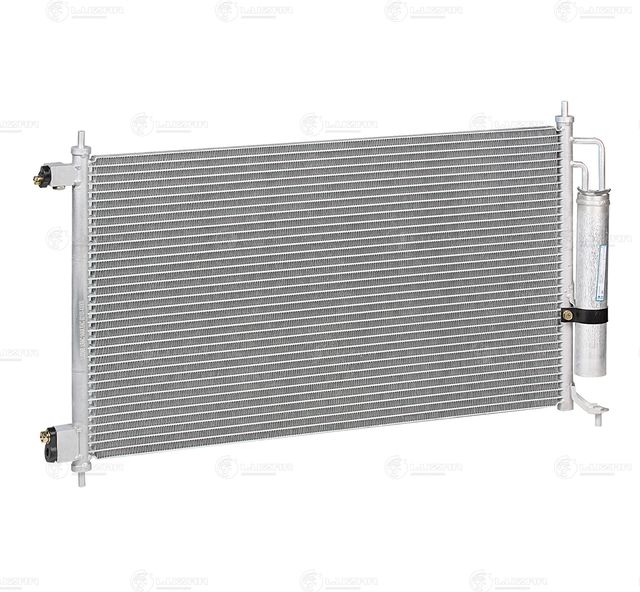 Радиатор кондиционера (конденсатор) Luzar для Nissan Juke I 2010-2019. Артикул LRAC 14AX