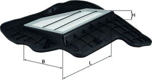 Воздушный фильтр Mahle для BMW 5 VI (F10/F11/F07) 2009-2017. Артикул LX 1685/5