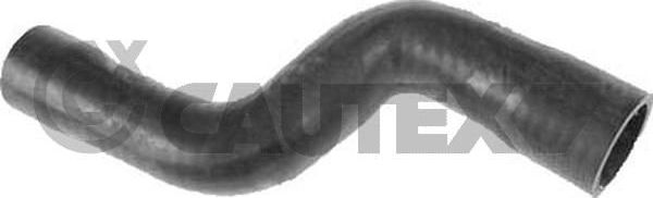 Патрубок радиатора (системы охлаждения) Cautex нижний для SEAT Inca I 1995-1998. Артикул 016339