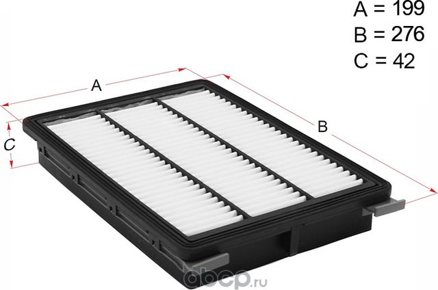 Фильтр воздушный HYUNDAI TUCSON 15-/KIA SPORTAGE 15 (Hosu). Артикул HSAF0013