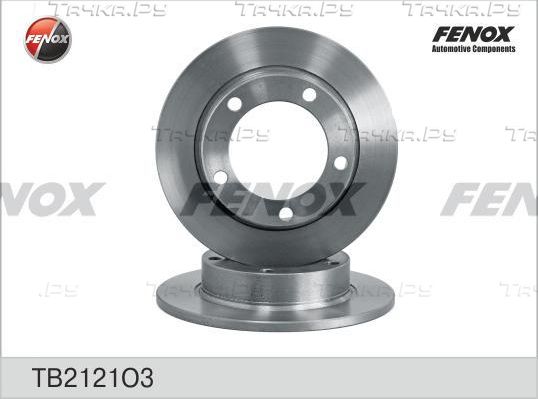 Тормозной диск Fenox. Артикул TB2121O3