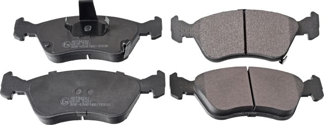 Тормозные колодки Blue Print. Артикул ADT34292