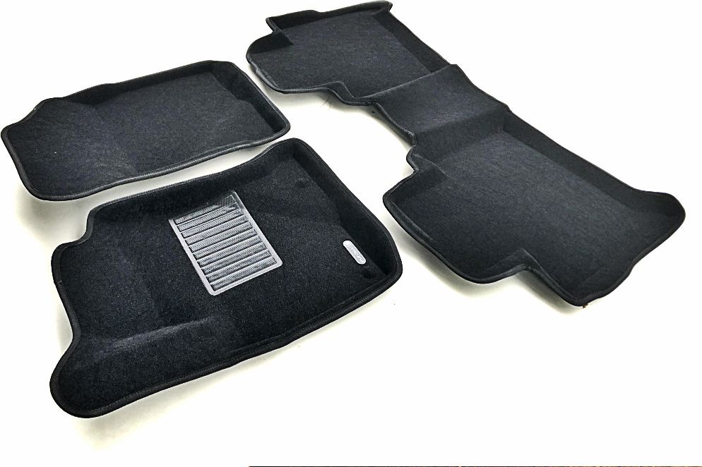 Коврики текстильные Euromat 3D Business для салона Toyota Fortunner II 2017-2026. Артикул EMC3D-005102