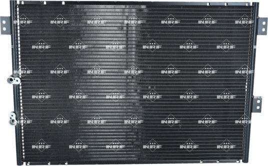Радиатор кондиционера (конденсатор) NRF EASY FIT для Toyota HiAce H100 1989-2012. Артикул 35461