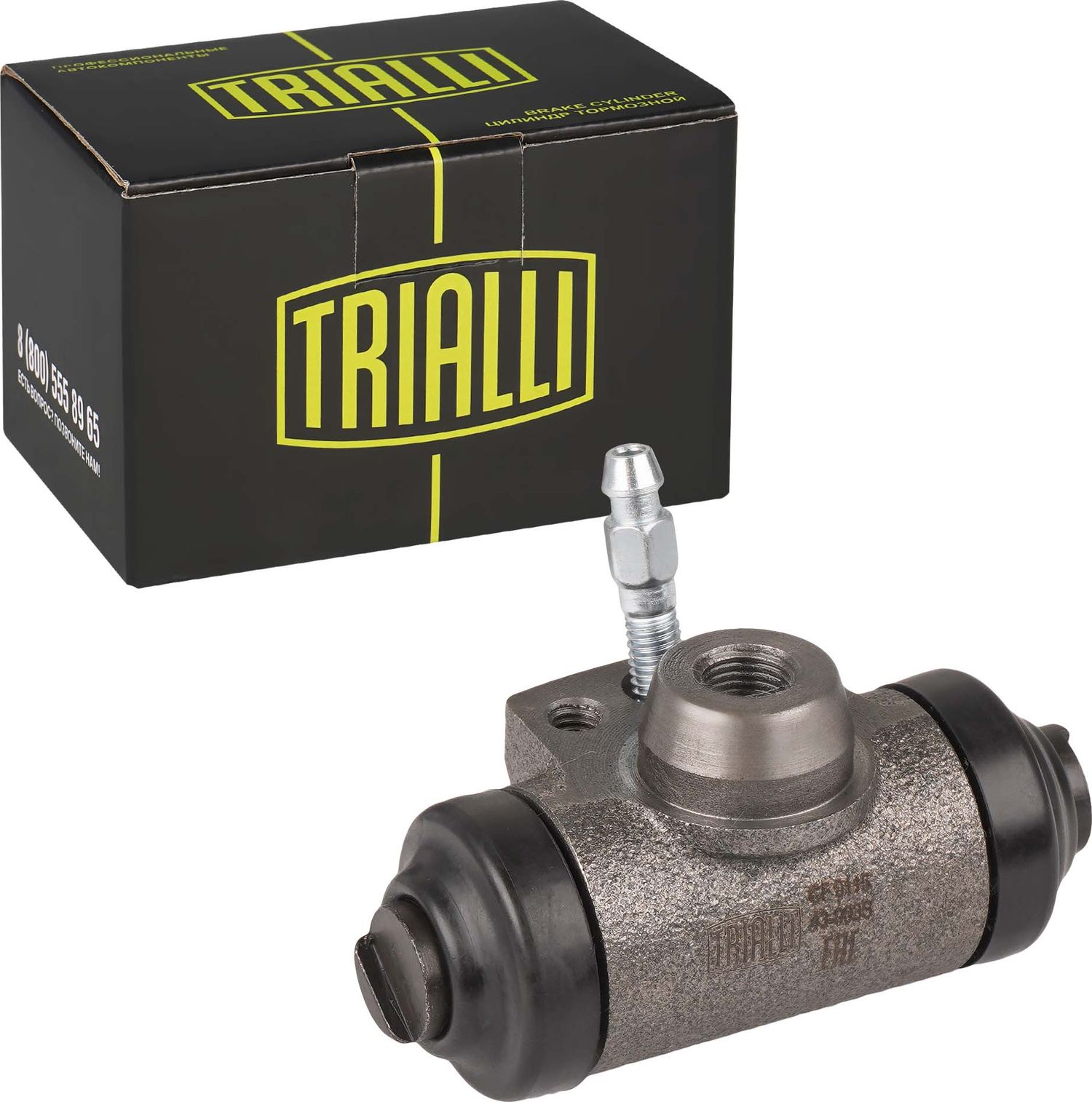 Тормозной цилиндр Trialli (Чугун) задний для Volkswagen Caddy II 1996-2000. Артикул CF 0115