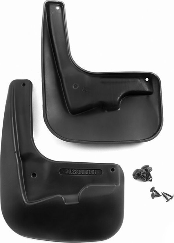 Брызговики Frosch (в пакете) передняя пара для Peugeot 208 хэтчбек 2013-2026. Артикул NLF.38.23.F11