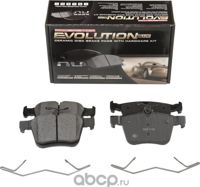 КОЛОДКИ ТОРМОЗНЫЕ ЗАДНИЕ VW Tiguan II **Склад Масла (Powerstop). Артикул 171761