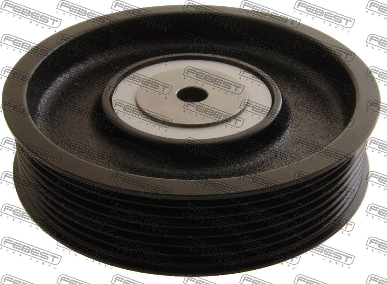 Направляющий (ведущий) ролик приводного поликлинового ремня Febest. Артикул 0188-GRJ120