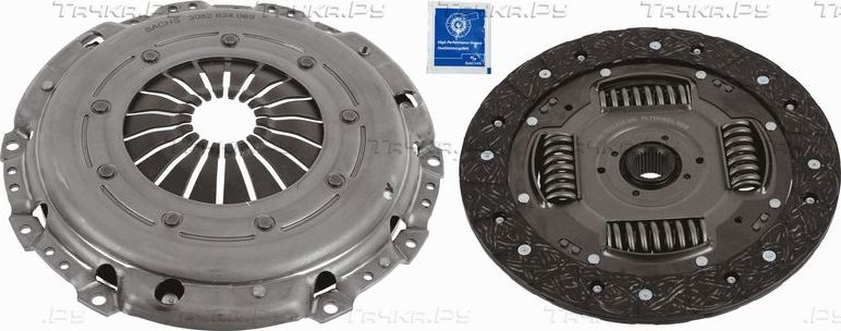 Сцепление (комплект) SACHS для Volkswagen Polo V 2015-2026. Артикул 3000 951 629