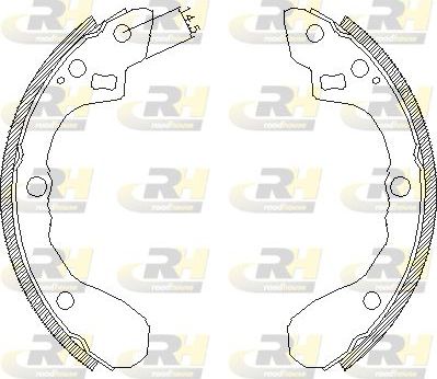 Тормозные колодки RoadHouse. Артикул 4060.01