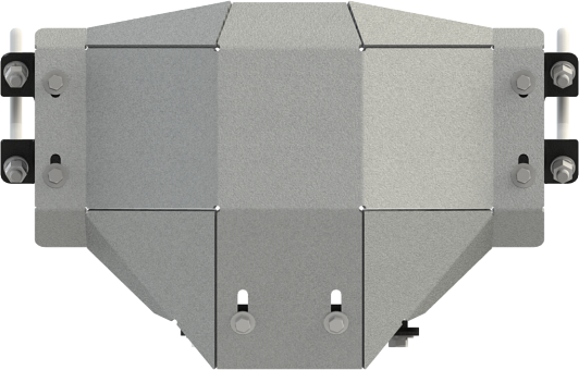 Защита алюминиевая Шериф (5 мм) для заднего моста Dodge Ram 1500 2021-2026. Артикул 04.5346