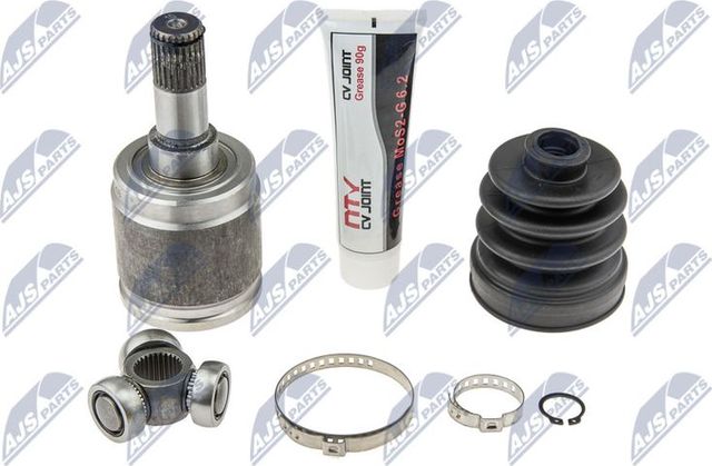 Шрус внутренний (граната) NTY передний левый для Honda Jazz I 2002-2008. Артикул NPW-HD-001