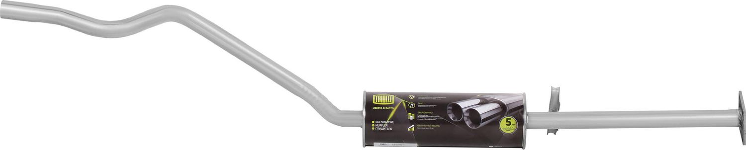 Глушитель (средняя часть) Trialli. Артикул EAM 0501