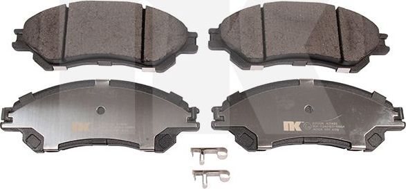 Тормозные колодки NK передние для Suzuki Vitara II 2015-2026. Артикул 225226