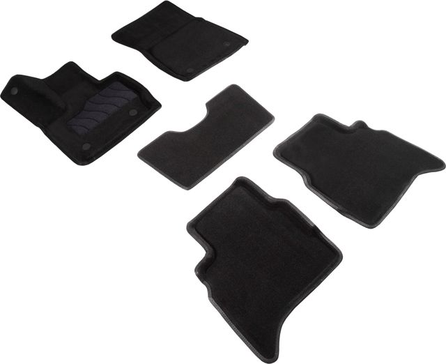 Комплект ковриков 3D Seintex для салона Mercedes-Benz G-Класс W463 2019-2026 ЧЕРНЫЙ. Артикул 92949