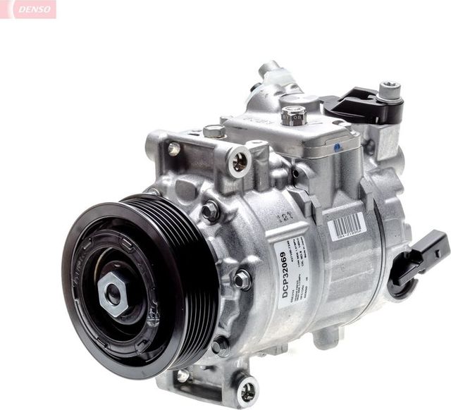 Компрессор кондиционера Denso для Volkswagen Multivan T5 2009-2011. Артикул DCP32069