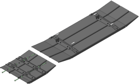 Защита Мотодор для топливного бака и бака AdBlue Mercedes-Benz Actros 2008-2026. Артикул 21209