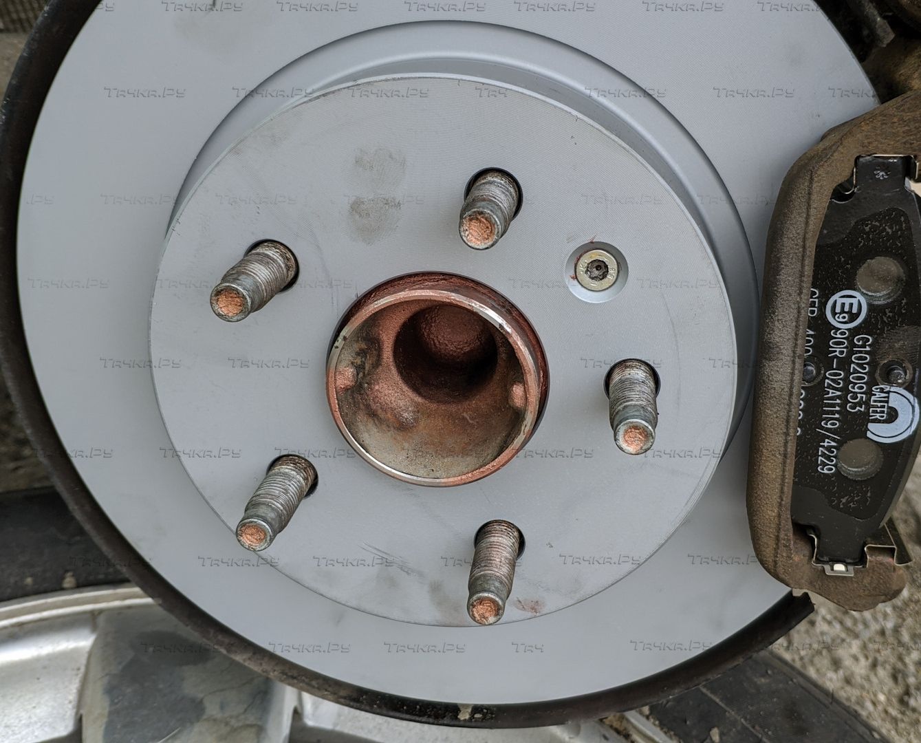 Замена задних тормозных дисков шевроле круз - 90 фото