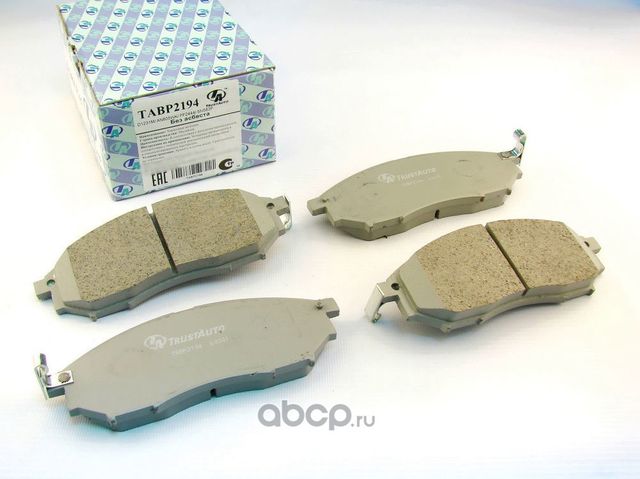 Дисковые тормозные колодки (Trustauto). Артикул TABP2194