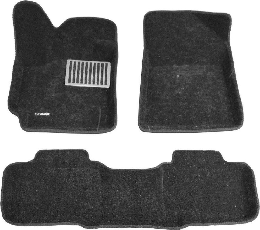 Коврики текстильные Euromat 3D Lux для салона Changan CS55 Plus 2018-2026. Артикул EM3D-001335
