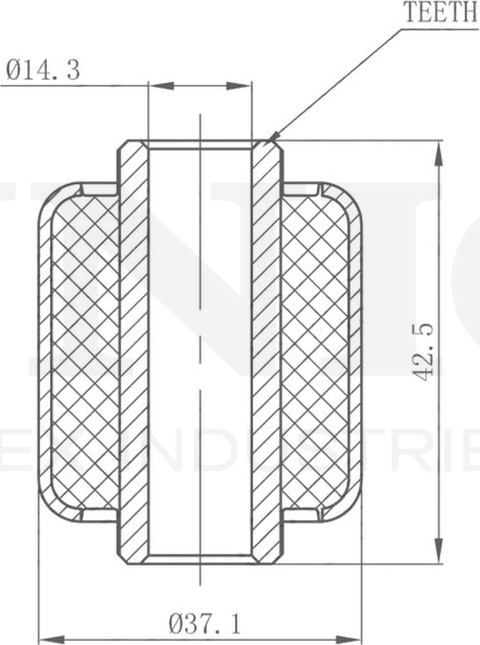 Сайлентблок рычага подвески (Unio). Артикул RMP-20440