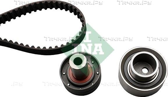 Ремень ГРМ с роликами (комплект) Ina для Nissan Sunny B14 1991-1996. Артикул 530 0081 10