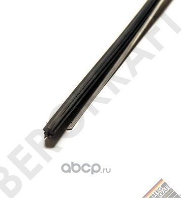Лента щетки стеклоочистителя со стальным стержнем L-1000мм Bergkraft Bergkraft. Артикул BK9300770WB