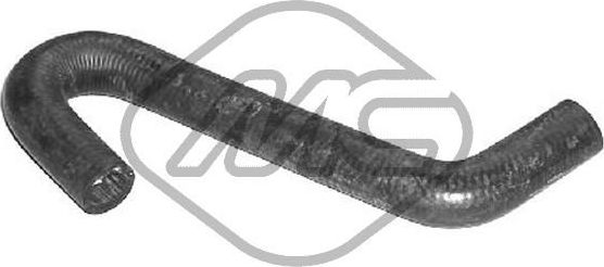 Патрубок радиатора (системы охлаждения) Metalcaucho для Renault Kangoo I 1997-2009. Артикул 08714