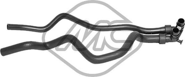 Шланг радиатора Metalcaucho. Артикул 09205