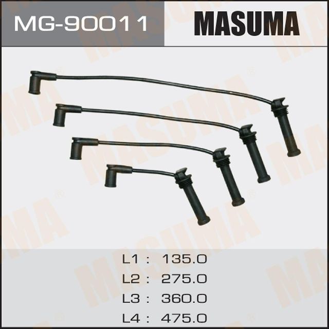 Высоковольтные провода (провода зажигания) (комплект) Masuma. Артикул MG-90011