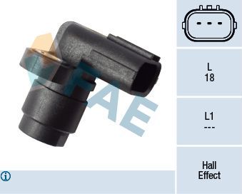 Датчик положения коленвала FAE. Артикул 79424