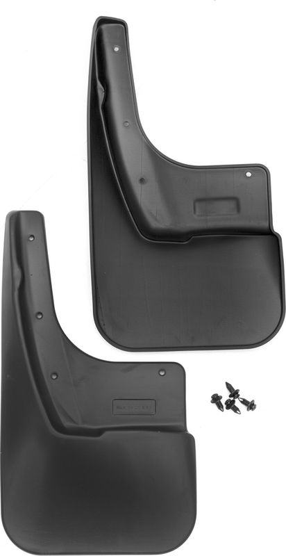 Брызговики Frosch (в пакете) задняя пара для Mitsubishi ASX 2010-2016. Артикул NLF.35.25.E13