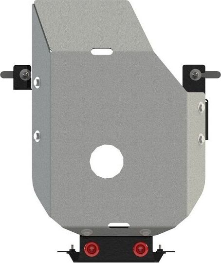 Защита алюминиевая Шериф (4 мм) для дифференциала Kia Mohave I рестайлинг 2020-2026. Артикул 11.4768