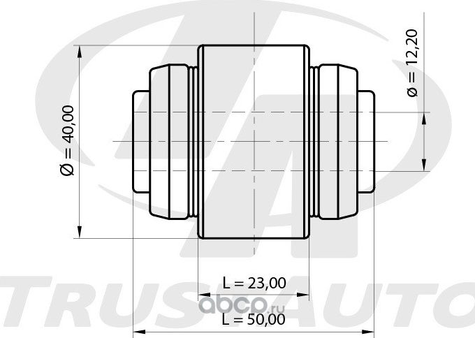 Сайлентблок плавающий ТА (Trustauto). Артикул SB7007020