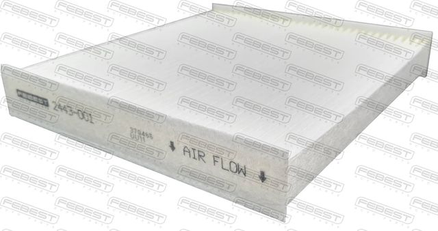 Салонный фильтр Febest для Dacia Logan I 2004-2012. Артикул 2443-001