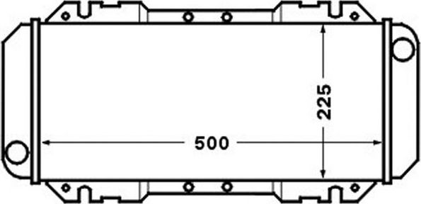 Расширительный бачок Mahle (полимерный материал). Артикул CRT 56 000S