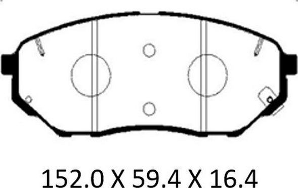 Тормозные колодки Patron. Артикул PBP013KOR