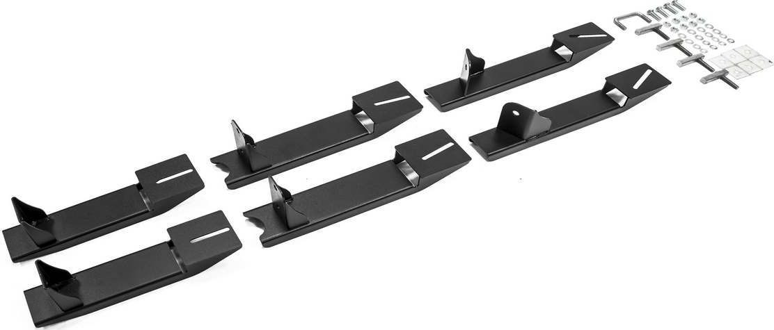 Комплект крепежа к порогам Rival для SsangYong Rexton II, III поколение 2007-2012 2012-2017. Артикул 9.5302.1