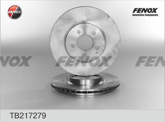 Тормозной диск Fenox передний для Jaguar X-Type I 2001-2009. Артикул TB217279
