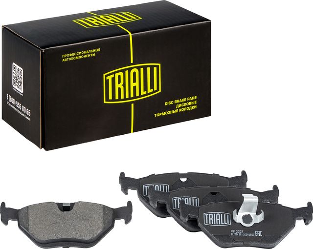 Тормозные колодки Trialli (Low-Metallic). Артикул PF 2227