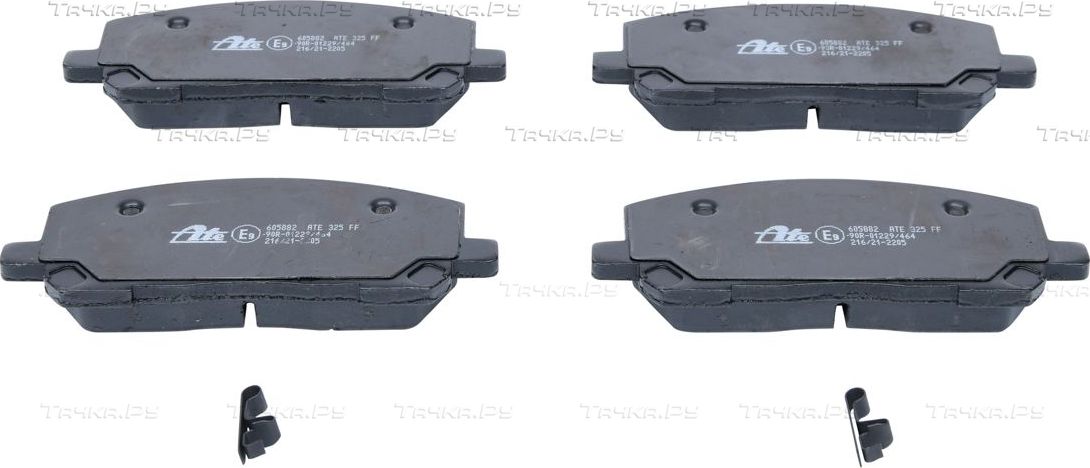 Тормозные колодки ATE передние для Lexus RX I 1998-2003. Артикул 13.0460-5882.2