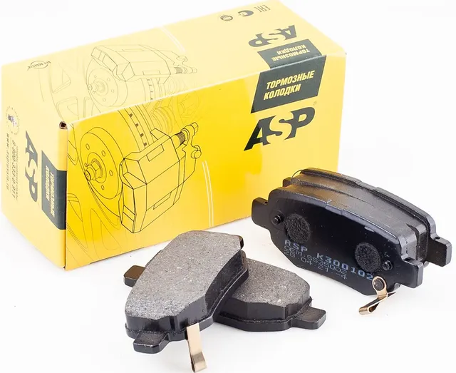 Колодки тормозные задние LIFAN X60/CHERY TIGGO FORA (ASP) ASP. Артикул K300102