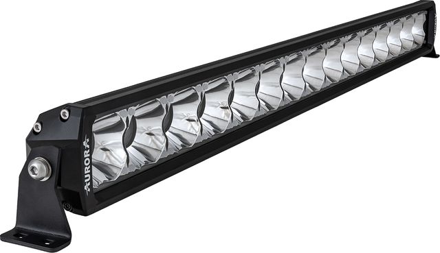 Светодиодная фара дальнего света Aurora 762 мм 225W с RGB подсветкой. Артикул ALO-D6T-30-P23Q