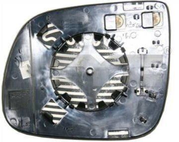 Зеркальное стекло бокового зеркала TYC левое для Audi Q7 I (4L) 2009-2015. Артикул 302-0090-1