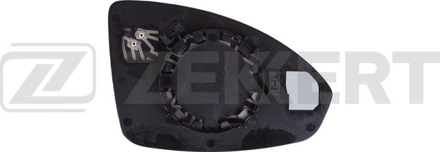 Зеркальное стекло бокового зеркала Zekkert левое для Chevrolet Cruze II 2012-2026. Артикул SP-1051