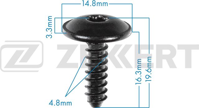 Клипса Zekkert. Артикул BE-3501