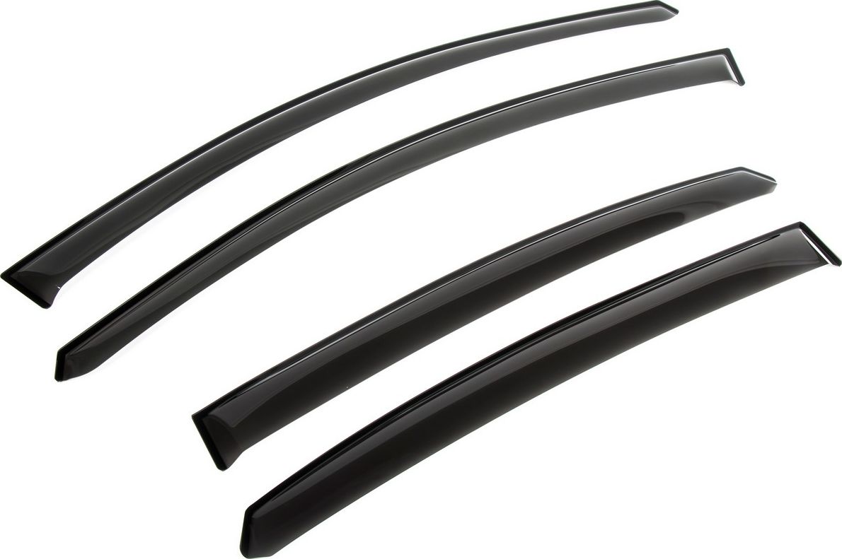 Дефлекторы Rival Premium для окон Kia Rio III седан 2011-2017. Артикул 32803001